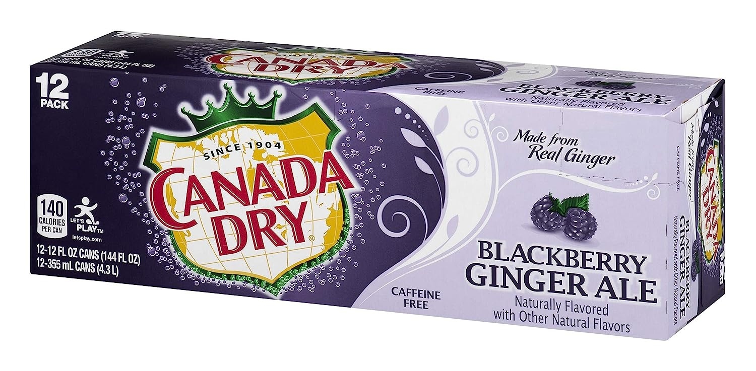 Canada Dry Blackberry Ginger Ale 12pk Kellys Expat Shopping