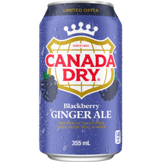 Canada Dry Canada Dry Blackberry Ginger Ale 355ml