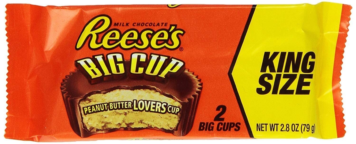 6 X Reese's Peanut Butter Chocolate Candy Bar 120g Each - Free Shipping