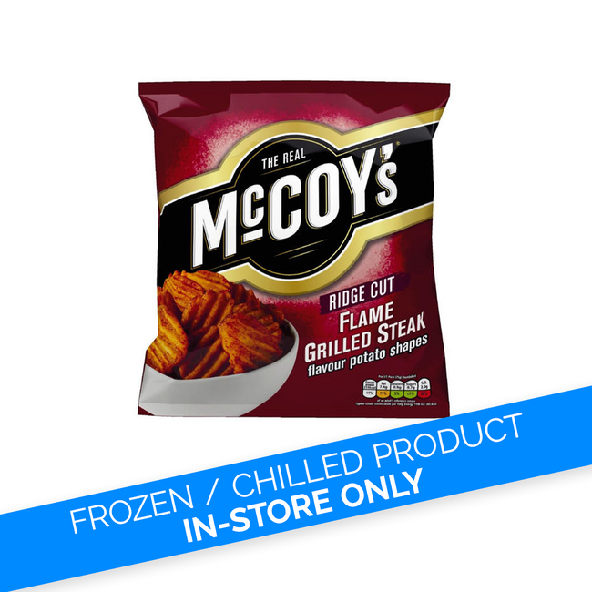 McCoy's Flame Grilled Steak Potato Shapes 700g