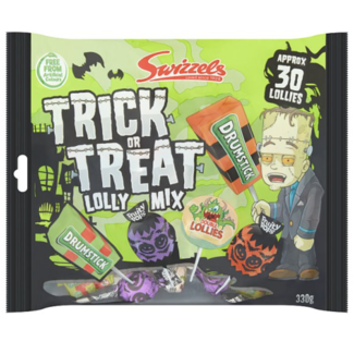 Swizzels Swizzels Trick or Treat Lolly Mix 330g