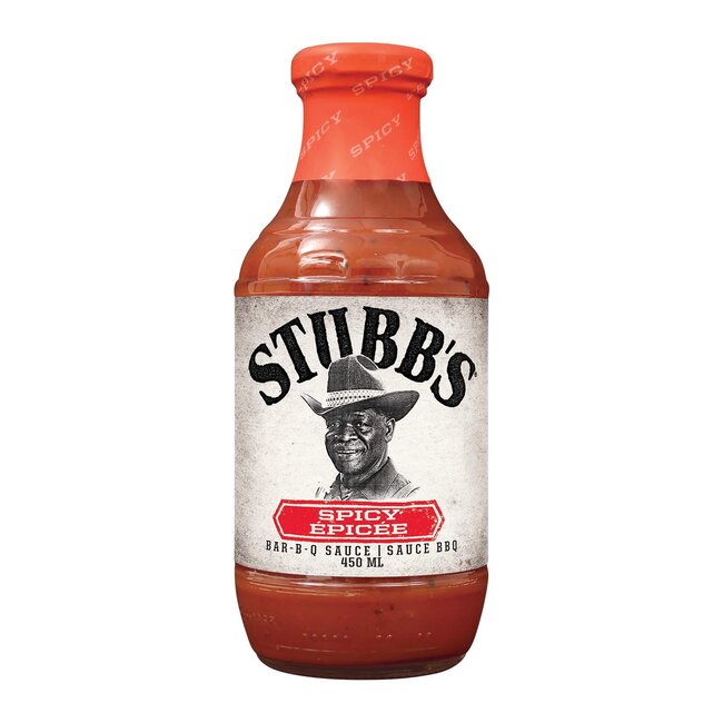 Stubb's Spicy BBQ Sauce 450ml | BBD 10-10-2025