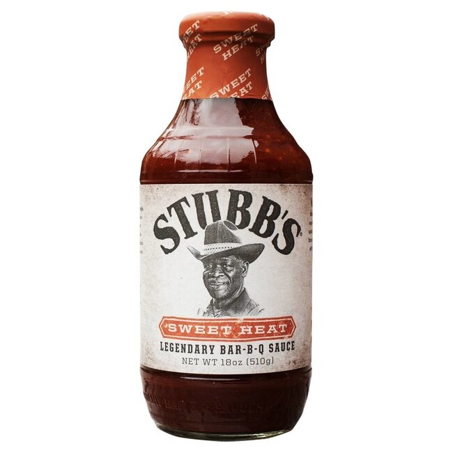 Stubb's Sweet Heat BBQ Sauce 450ml THT: 15-11-2025
