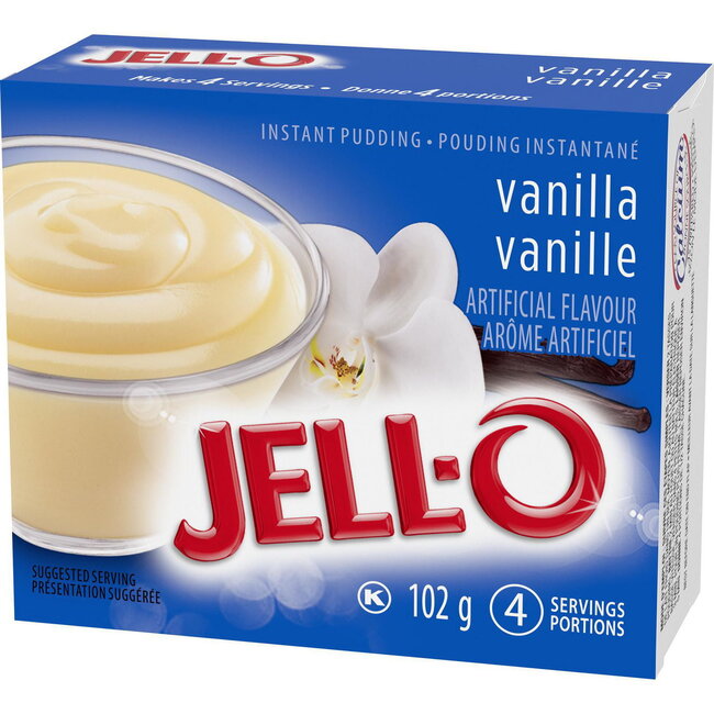 Jell-O Jell-O Instant Pudding Vanilla 102g
