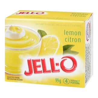Jell-O Jell-O Instant Pudding Lemon 99g THT: 23-09-2026