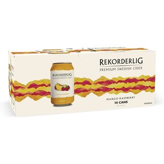 Rekorderlig Rekorderlig Mango &  Raspberry Cider 10x 330ml