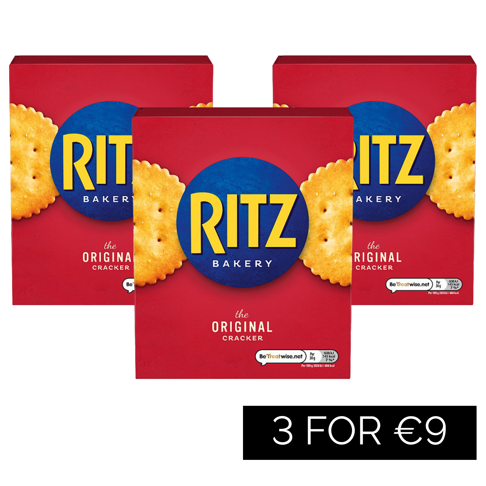 LITS リッツ Ritz 3 FOR €9 - Ritz Crackers 150g - Kellys Expat Shopping