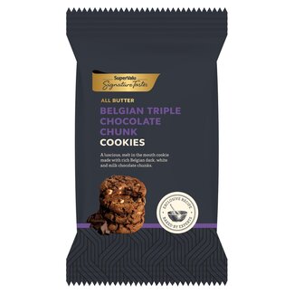 SuperValu Signature Tastes Triple Chocolate Cookies 200g