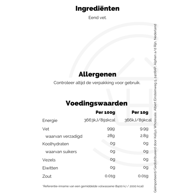 Signature Tastes Duck Fat 320g