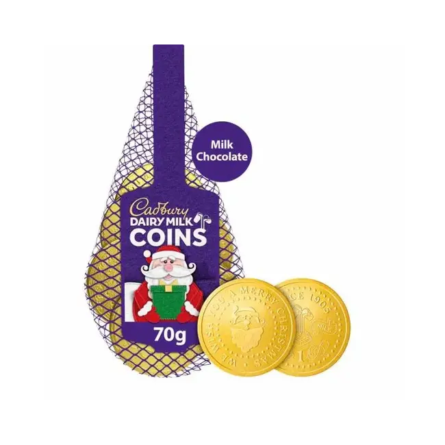 Cadbury Christmas Coins Bag 70g