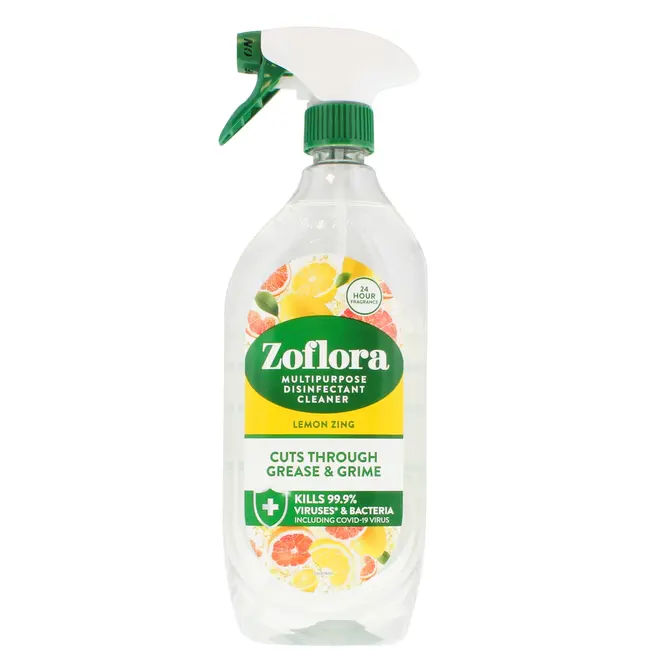 Zoflora Disinfectant Cleaner Lemon Zing 800ml