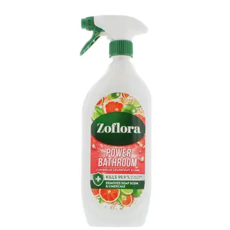 Zoflora Zoflora Power Bathroom Cleaner Caribbean Grapefruit & Lime  800ml