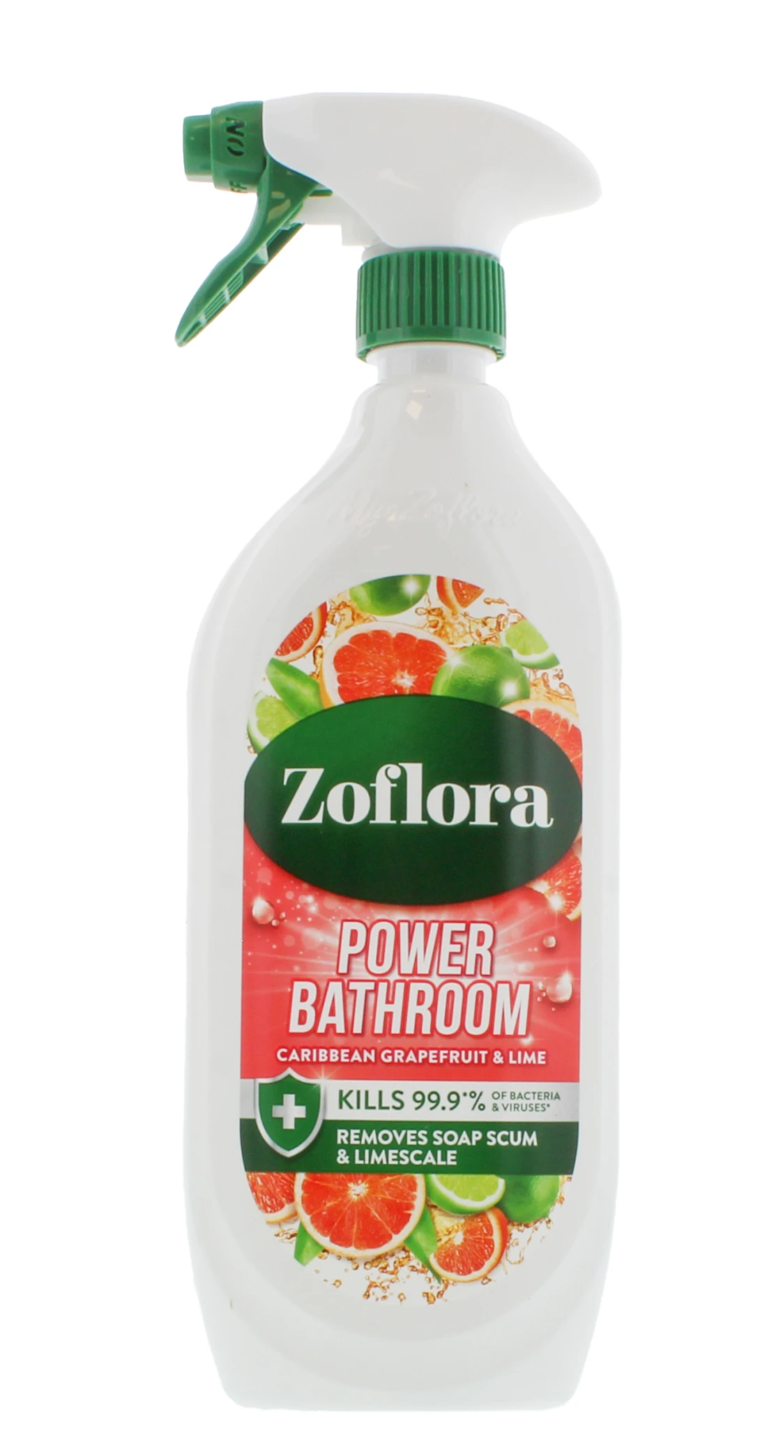 Zoflora Power Bathroom Cleaner Caribbean Grapefruit & Lime 800ml