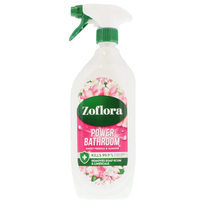 Zoflora Power Bathroom Cleaner Freesia & Jasmine 800ml