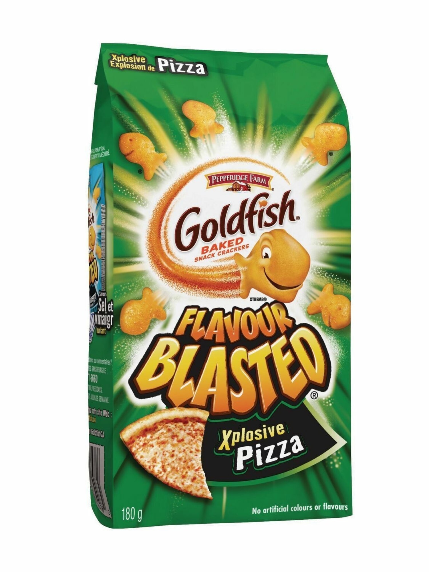 Goldfish Flavour Blasted Xplosive Pizza 180g Kellys Expat Shopping