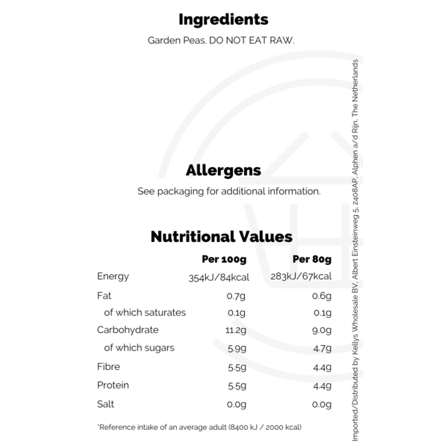 Iceland Garden Peas 1200g