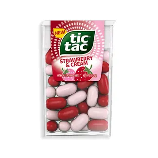 Tic Tac Tic Tac Strawberry & Cream 28g