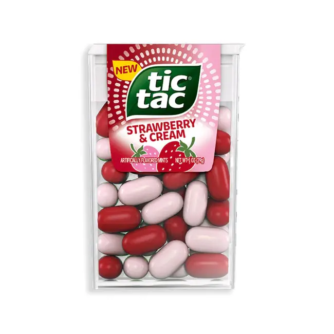Tic Tac Strawberry & Cream 28g