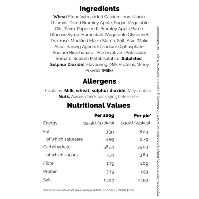 Mr Kipling Bramley Apple Pies 6pk