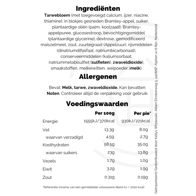 Mr Kipling Bramley Apple Pies 6pk