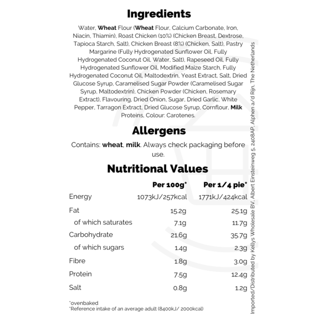 Family Chicken Pie 700g