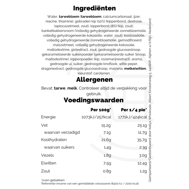 Family Chicken Pie 700g