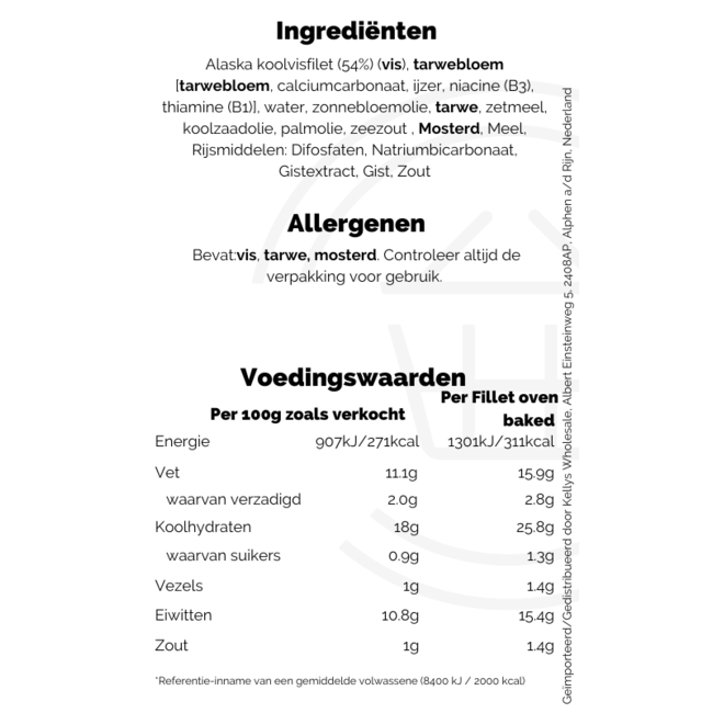 Young's Extra large Breaded Fish Fillets