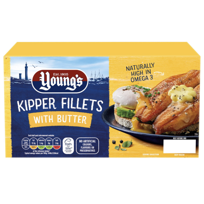 Young's Young's Kipper Fillets with Butter 170g