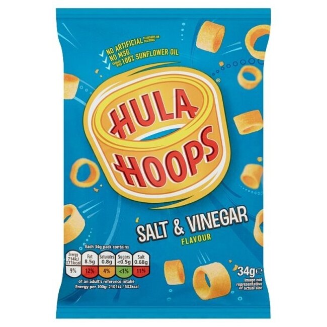 Hula Hoops Salt Vinegar 34g Kellys Expat Shopping