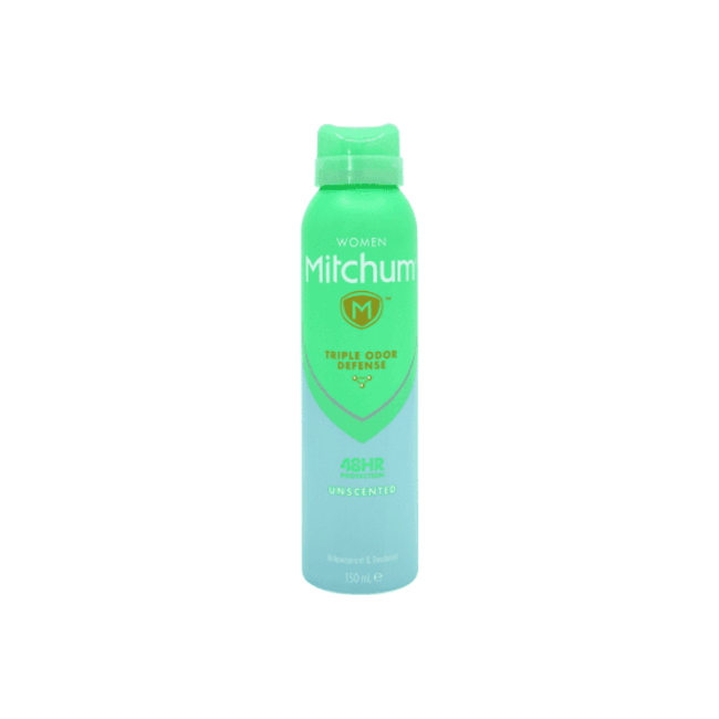 Mitchum Women Unscented Deodorant Spray 150ml