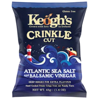 Keogh's Keoghs Crinkle Atlantic Sea Salt & Balsamic Vinegar 45g