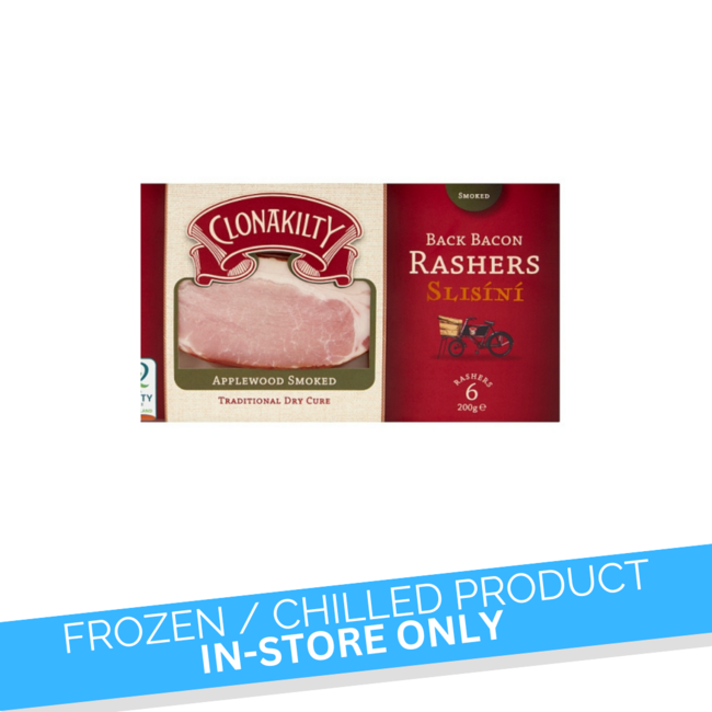 Clonakilty Applewood Smoked Rashers 200g