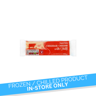 SuperValu SuperValu Chilli & Cheddar Block 200g