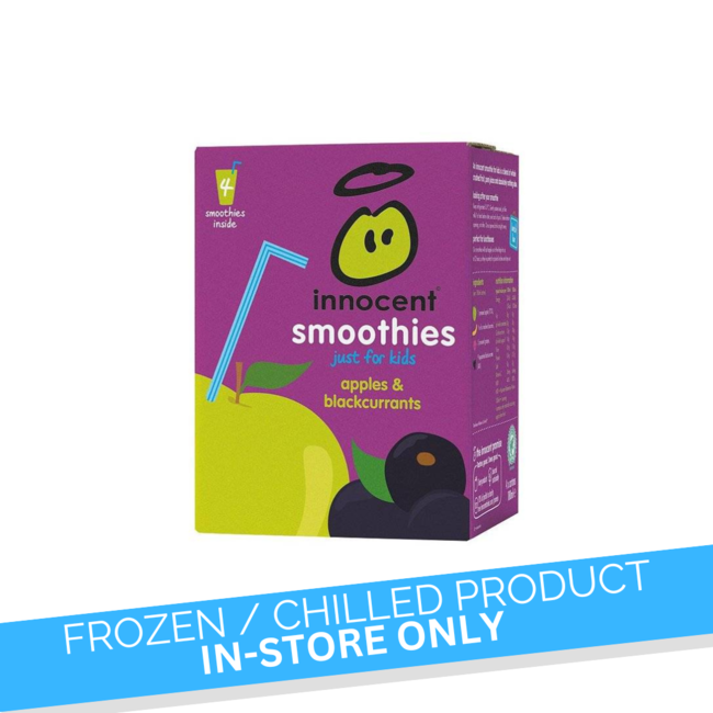Innocent Smoothies for Kids Apples & Blackcurrants 4pk