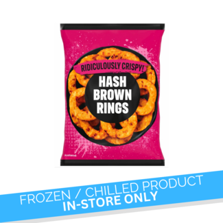 Iceland  Hash Brown Onion Rings 800g
