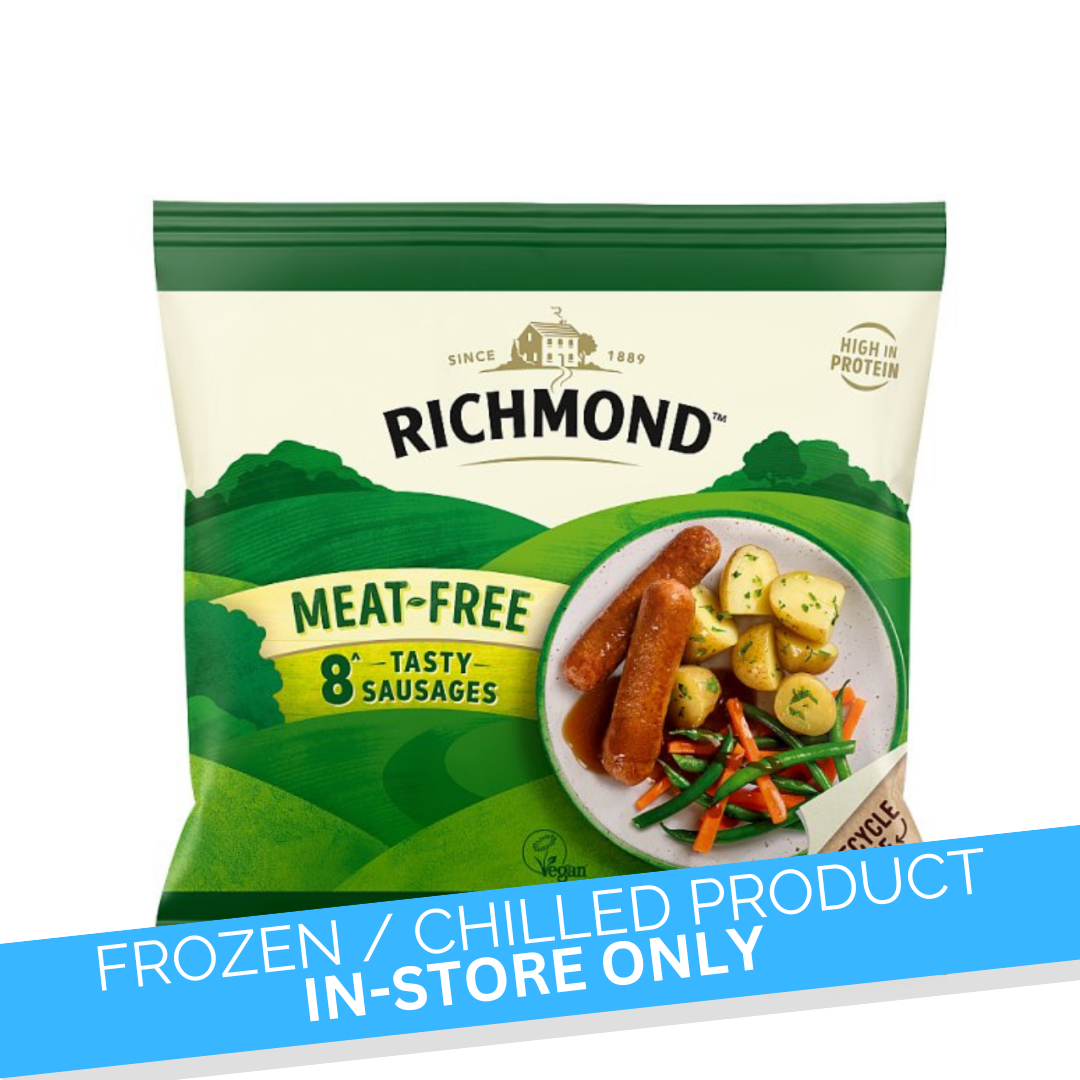 Richmond Meat Free Sausage 336g Kellys Expat Shopping Kellys Expat