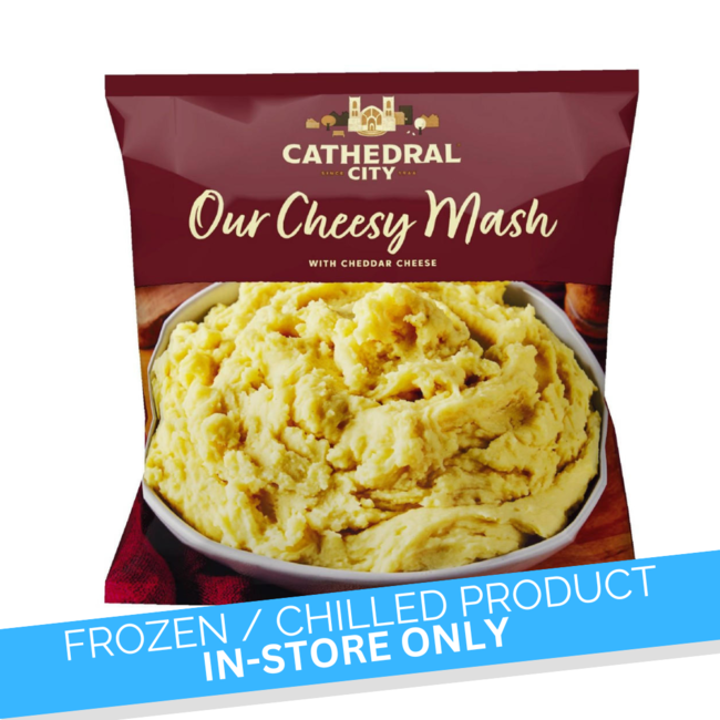Cathedral City Cathedral City Extra Mature Cheddar Cheesy Mash 800g