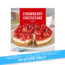 Strawberry Cheesecake 540g – Tiefkühl-Dessert