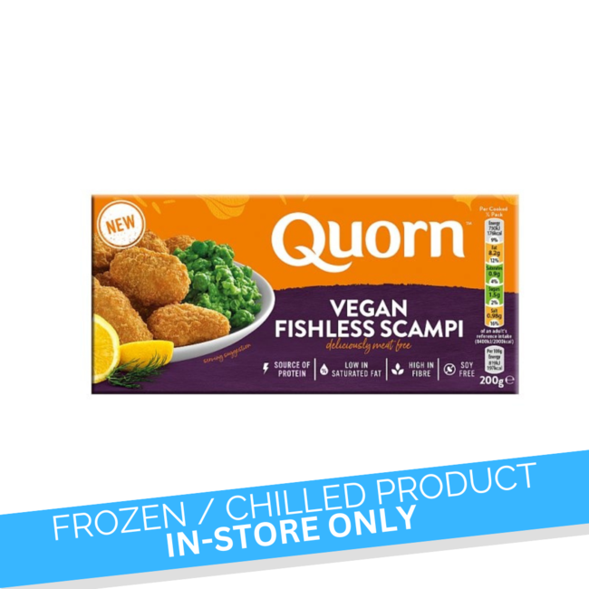 Quorn Quorn Vegan Fishless Scampi 200g