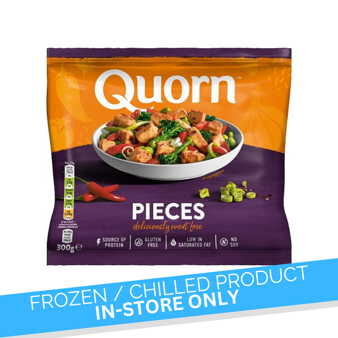 Quorn Pieces 300g | British vegan and vegetarian products | frozen ...