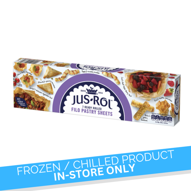 Jus-Rol Filo Pastry Sheets 270g/6 sheets(Filo Dough)