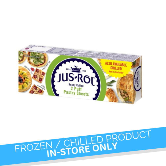 Jus-Rol Jus-Rol Puff Pastry Sheets 640g/2 sheets(Puff Pastry Dough)