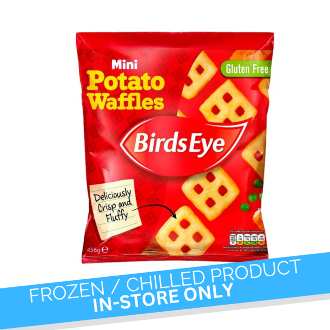 Birds Eye Mini Potato Waffles 456g