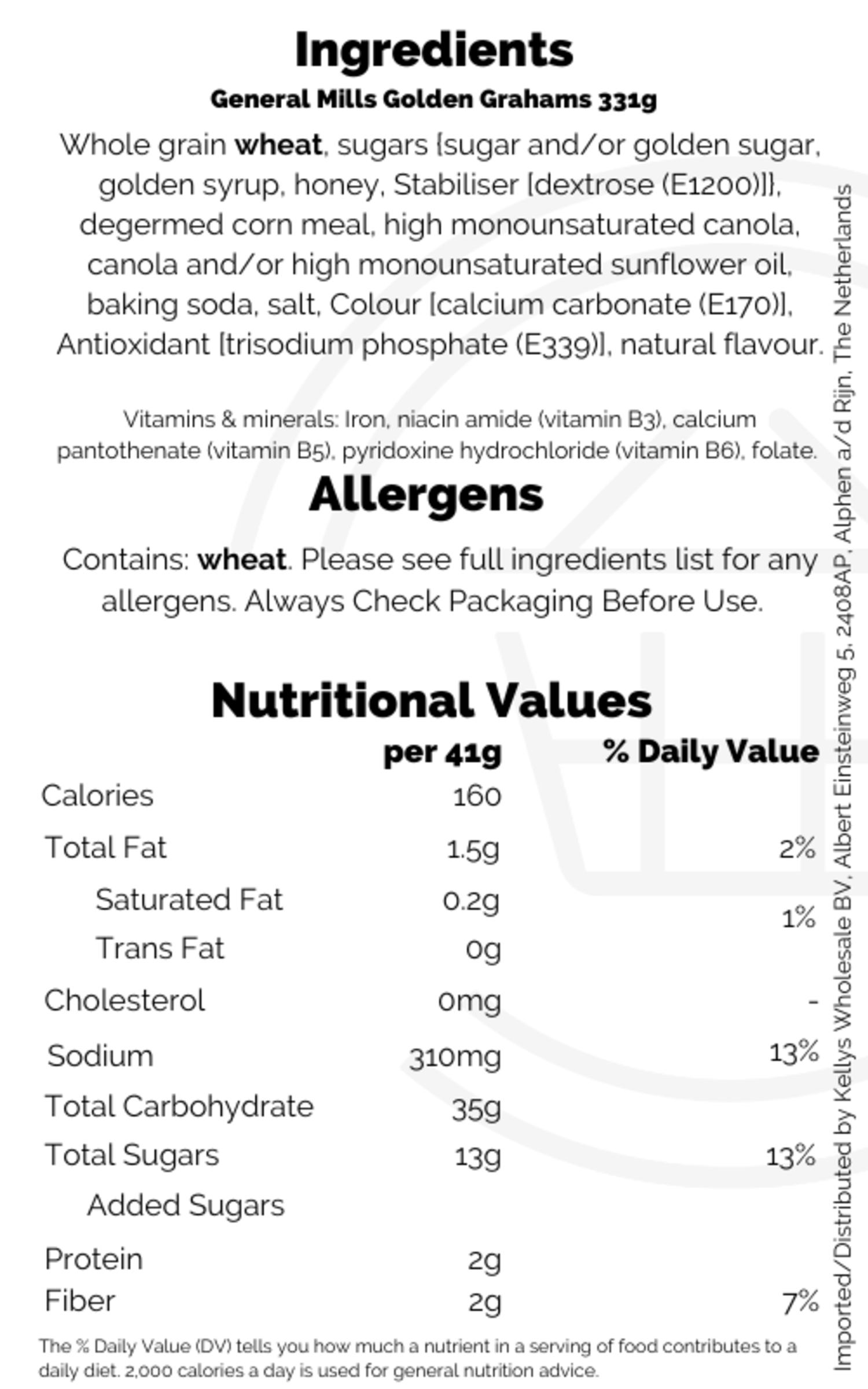 General Mills Croque Graham Dore 331g