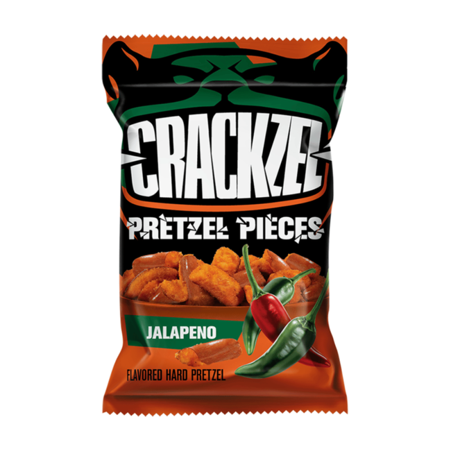 Crackzel Jalapeno Pretzels 85g | BBD: 28-11-2025