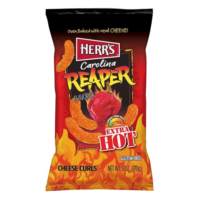 Herr's Carolina Reaper Curls 170g