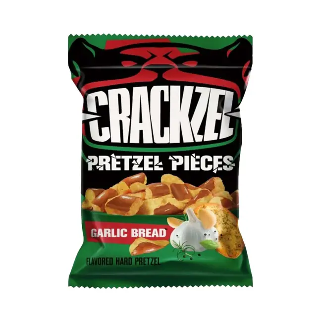 Crackzel Garlic Bread Pretzels 85g | BBD: 30-11-2025