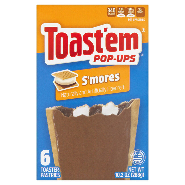 Toast'em Toast'em Pop-Ups S'mores  288g