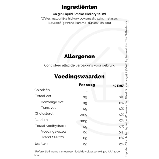 Colgin Liquid Smoke Hickory 118ml