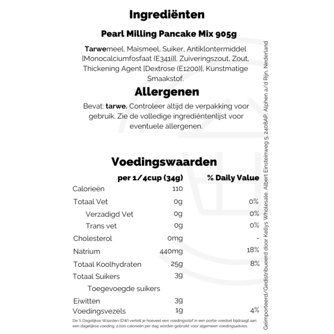 Pearl Milling Company Pearl Milling Pancake Mix 905g